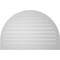 Ekena Millwork Round Top Surface Mount PVC Gable Vent: Functional, w/ 2"W x 2"P Brickmould Sill Frame, 42"W x 28"H GVPRT42X2803SF - alternate 3